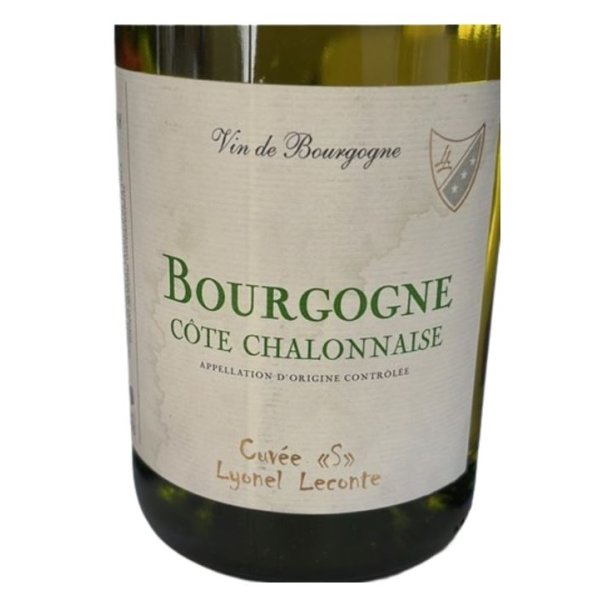 Lyonel Leconte, Bourgogne Cote Chalonnaise Cuvee S